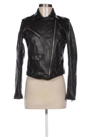Dámská kožená bunda  Zara, Velikost S, Barva Černá, Cena  595,00 Kč