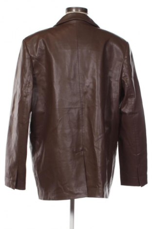 Dámská kožená bunda  Zara, Velikost XXL, Barva Hnědá, Cena  679,00 Kč