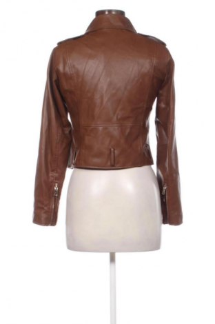 Női bőrdzseki Zara, Méret S, Szín Barna, Ár 8 640 Ft