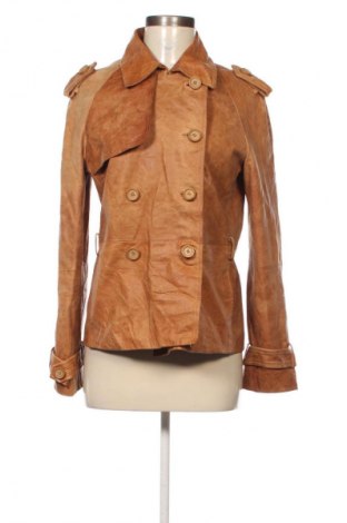 Damen Lederjacke Zara, Größe L, Farbe Braun, Preis € 57,99