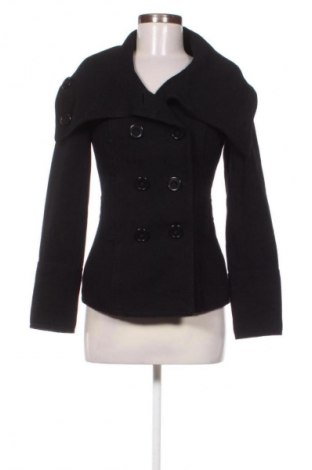 Дамско палто H&M Divided, Размер S, Цвят Черен, Цена 13,29 €