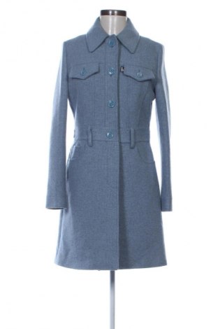 Palton de femei Love Moschino, Mărime S, Culoare Albastru, Preț 789,99 Lei