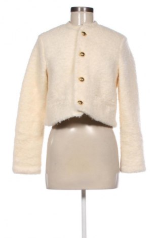 Дамско палто Reserved, Размер XS, Цвят Екрю, Цена 29,67 €