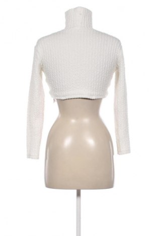 Damen Rollkragen Bershka, Größe S, Farbe Weiß, Preis 10,00 €