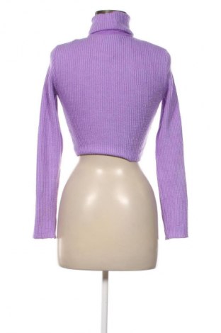 Damen Rollkragen Bershka, Größe S, Farbe Lila, Preis € 7,99