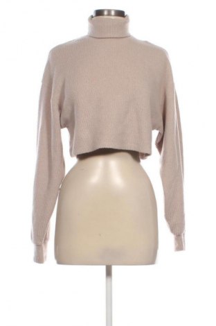 Női garbó Bershka, Méret XS, Szín Bézs, Ár 4 014 Ft