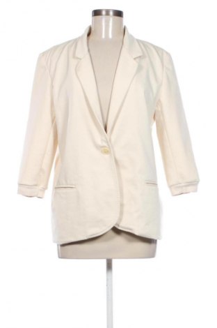 Damen Blazer Mango, Größe L, Farbe Ecru, Preis € 28,12