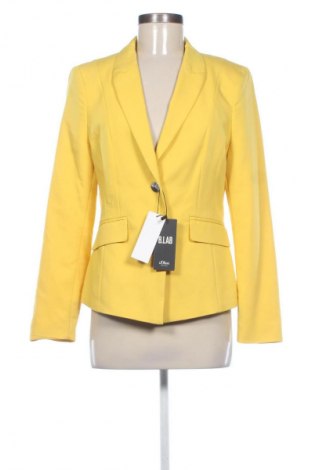Női blézer S.Oliver, Méret M, Szín Sárga, Ár 33 058 Ft