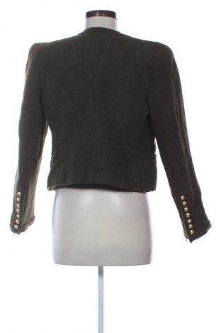 Damen Blazer Zara, Größe S, Farbe Grün, Preis 25,00 €