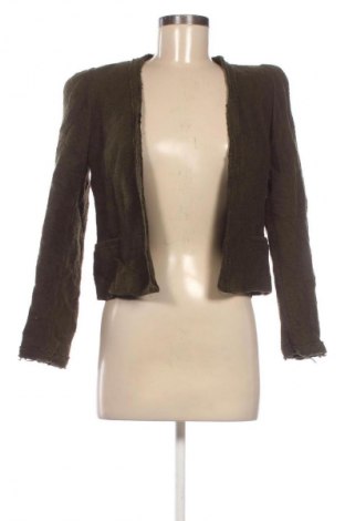 Damen Blazer Zara, Größe XS, Farbe Grün, Preis € 17,99