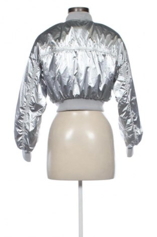 Damenjacke Bershka, Größe XS, Farbe Silber, Preis € 25,00