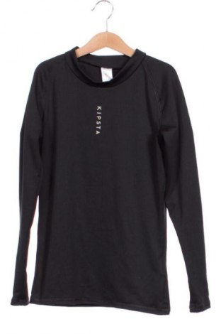 Dziecięca bluzka Decathlon, Rozmiar 11-12y/ 152-158 cm, Kolor Czarny, Cena 30,99 zł