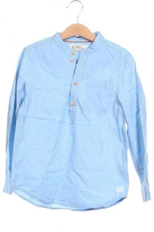Kinder Shirt H&M L.O.G.G., Größe 6-7y/ 122-128 cm, Farbe Blau, Preis € 7,67