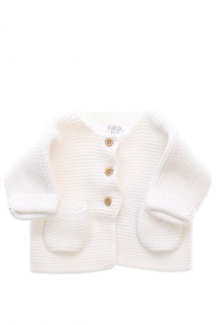 Детска жилетка F&F, Размер 0-1m/ 50 см, Цвят Бял, Цена 8,18 €