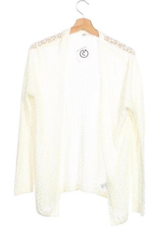 Kinder Strickjacke H&M, Größe 13-14y/ 164-168 cm, Farbe Ecru, Preis 7,99 €