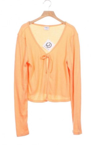 Kinder Strickjacke Page One, Größe 15-18y/ 170-176 cm, Farbe Orange, Preis 4,99 €