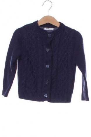 Kinder Strickjacke Sinsay, Größe 18-24m/ 86-98 cm, Farbe Blau, Preis 6,99 €