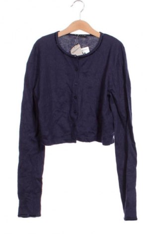 Kinder Strickjacke Sisley, Größe 14-15y/ 168-170 cm, Farbe Blau, Preis 11,99 €