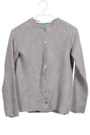 Kinder Strickjacke United Colors Of Benetton, Größe 14-15y/ 168-170 cm, Farbe Grau, Preis 10,99 €