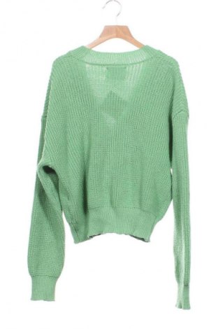 Kinder Strickjacke Zara, Größe 13-14y/ 164-168 cm, Farbe Grün, Preis 9,99 €