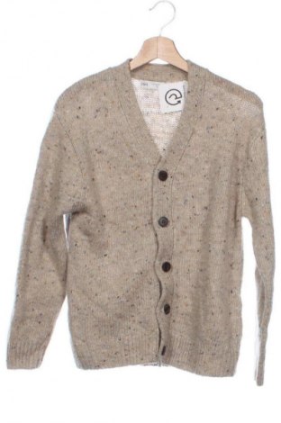 Детска жилетка Zara, Размер 11-12y/ 152-158 см, Цвят Бежов, Цена 7,15 €