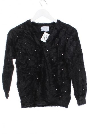 Kinder Strickjacke Zara, Größe 8-9y/ 134-140 cm, Farbe Schwarz, Preis 8,99 €