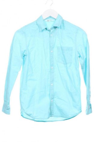 Kinderhemd H&M, Größe 11-12y/ 152-158 cm, Farbe Blau, Preis 5,75 €