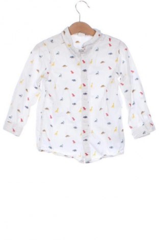 Kinderhemd H&M, Größe 2-3y/ 98-104 cm, Farbe Weiß, Preis € 4,99