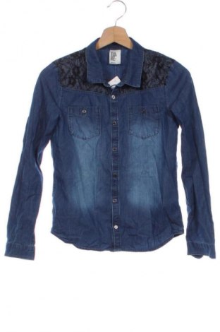 Kinderhemd H&M, Größe 11-12y/ 152-158 cm, Farbe Blau, Preis € 5,99
