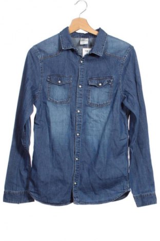 Kinderhemd H&M, Größe 15-18y/ 170-176 cm, Farbe Blau, Preis € 3,99