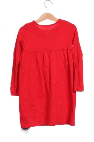 Детска рокля H&M, Размер 4-5y/ 110-116 см, Цвят Червен, Цена 11,24 €