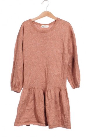 Kinderkleid H&M, Größe 6-7y/ 122-128 cm, Farbe Braun, Preis € 9,99