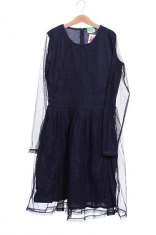 Детска рокля United Colors Of Benetton, Размер 12-13y/ 158-164 см, Цвят Син, Цена 12,78 €