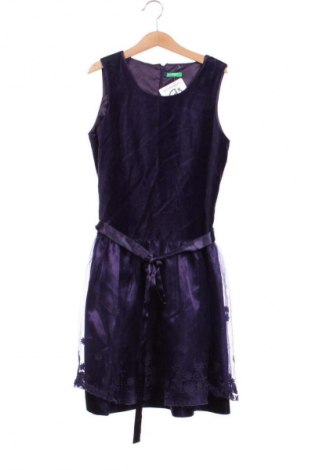 Kinderkleid United Colors Of Benetton, Größe 8-9y/ 134-140 cm, Farbe Lila, Preis € 9,99