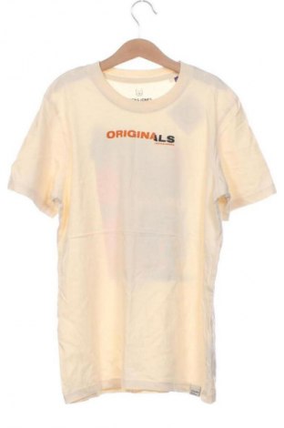 Παιδικό μπλουζάκι Jack & Jones, Μέγεθος 13-14y/ 164-168 εκ., Χρώμα  Μπέζ, Τιμή 9,64 €