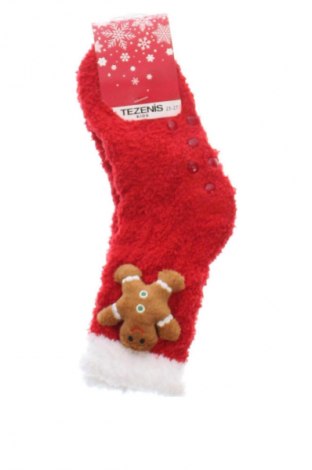 Детски чорапи Tezenis, Размер 4-5y/ 110-116 см, Цвят Червен, Цена 3,57 €