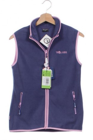 Детски елек Trollkids, Размер 10-11y/ 146-152 см, Цвят Син, Цена 17,89 €