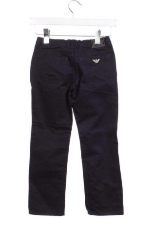 Pantaloni pentru copii Armani Junior, Mărime 6-7y/ 122-128 cm, Culoare Albastru, Preț 250,23 Lei