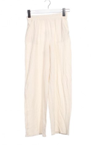 Pantaloni pentru copii H&M, Mărime 10-11y/ 146-152 cm, Culoare Ecru, Preț 36,99 Lei