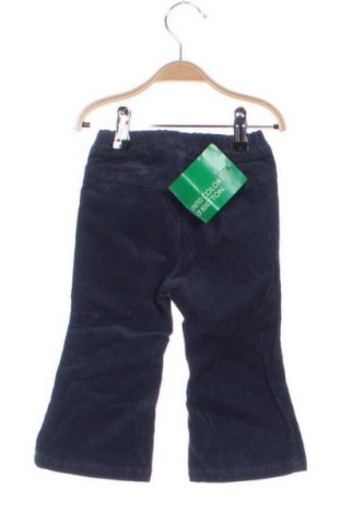 Pantaloni pentru copii United Colors Of Benetton, Mărime 9-12m/ 74-80 cm, Culoare Albastru, Preț 79,99 Lei