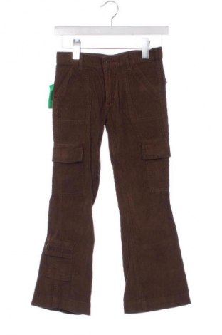 Pantaloni pentru copii United Colors Of Benetton, Mărime 7-8y/ 128-134 cm, Culoare Maro, Preț 98,99 Lei
