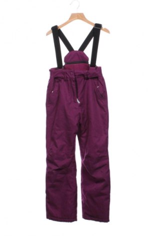 Kinderhose für Wintersport Yigga, Größe 7-8y/ 128-134 cm, Farbe Lila, Preis 21,99 €
