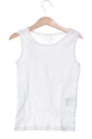 Podkoszulek dziecięcy H&M, Rozmiar 7-8y/ 128-134 cm, Kolor Biały, Cena 21,99 zł