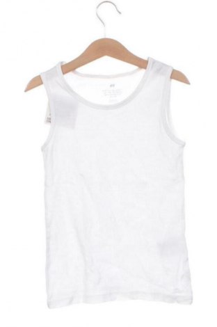 Kinder Top H&M, Größe 7-8y/ 128-134 cm, Farbe Weiß, Preis € 5,99
