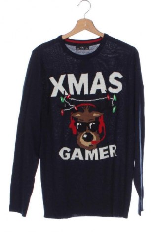 Kinderpullover C&A, Größe 15-18y/ 170-176 cm, Farbe Blau, Preis € 6,99