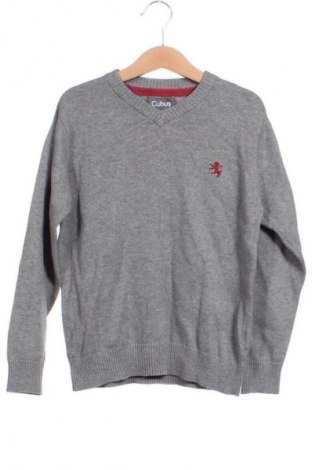 Kinderpullover Cubus, Größe 7-8y/ 128-134 cm, Farbe Grau, Preis 6,99 €