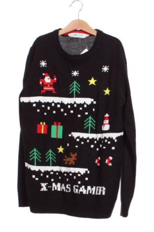 Detský sveter  H&M, Veľkosť 13-14y/ 164-168 cm, Farba Čierna, Cena  7,95 €