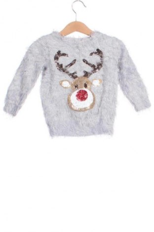 Kinderpullover Unbranded, Größe 2-3y/ 98-104 cm, Farbe Grau, Preis 6,99 €