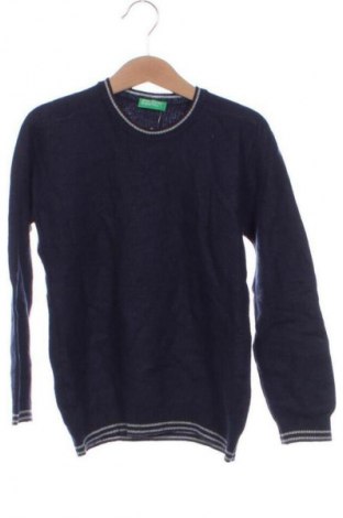Kinderpullover United Colors Of Benetton, Größe 4-5y/ 110-116 cm, Farbe Blau, Preis 11,99 €