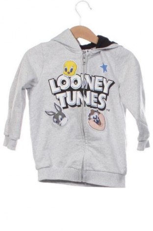 Παιδικό φούτερ Looney Tunes, Μέγεθος 18-24m/ 86-98 εκ., Χρώμα Γκρί, Τιμή 11,99 €
